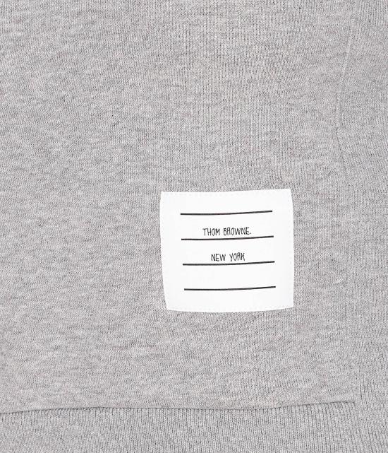 25FW 톰브라운 긴팔 티셔츠 FJT002A 00535055 Grey - THOM BROWNE