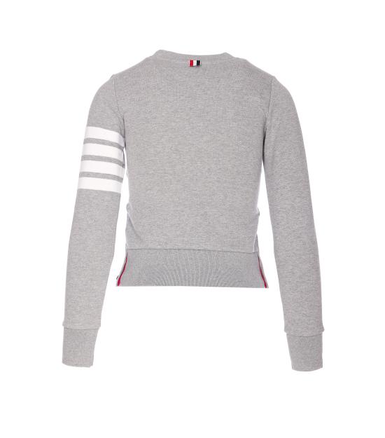 25FW 톰브라운 긴팔 티셔츠 FJT002A 00535055 Grey - THOM BROWNE