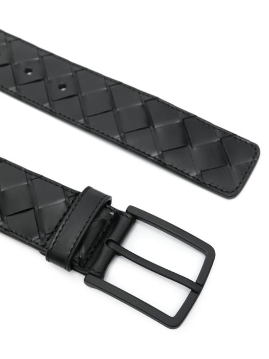 25FW 보테가베네타 벨트 609182V3IM1 8984 Black nero opaco - BOTTEGA VENETA