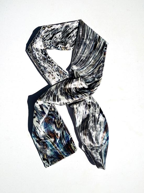 25SS 마리아 엔리카 나르디 머플러/스카프 VL190L11144WHGY White