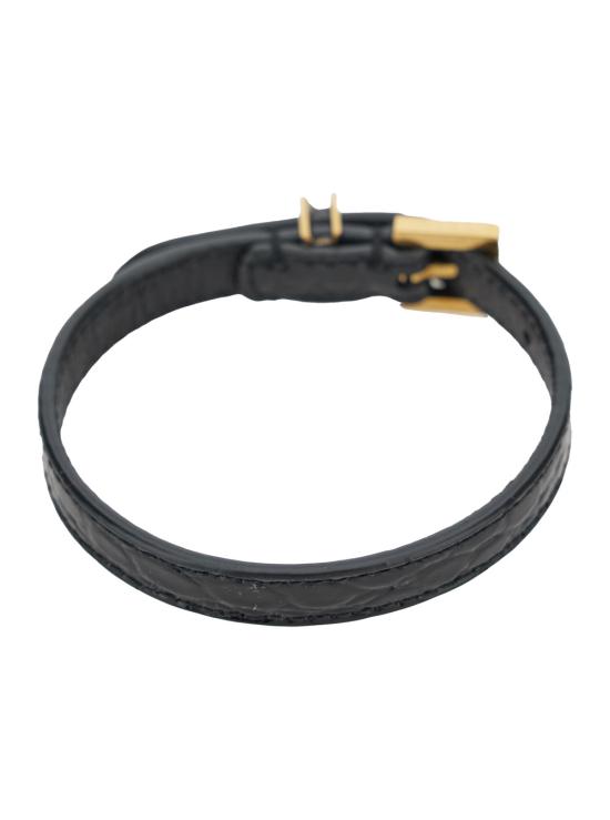 25FW 생로랑 팔찌 799607AAAOZ1000 Black - SAINT LAURENT