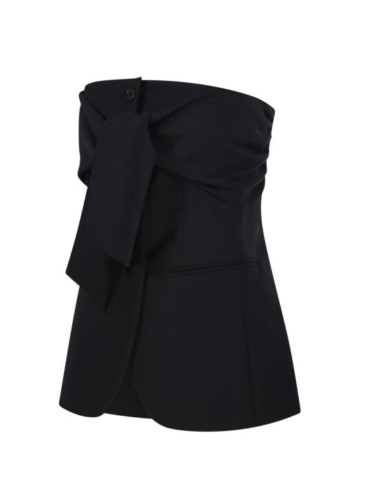 25FW 막스마라 민소매 티셔츠 2521166031600 004 NERO - MAX MARA