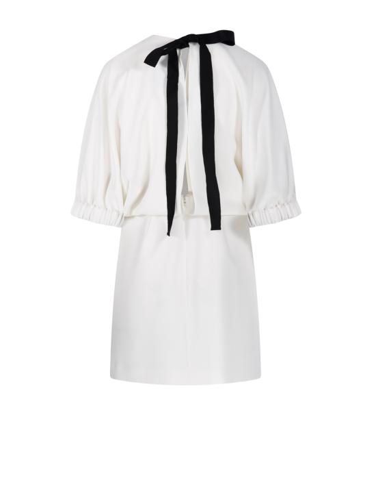 25FW 막스마라 피아노포르테 숏 원피스 2521226047600 012 BIANCO - MAXMARA PIANOFORTE