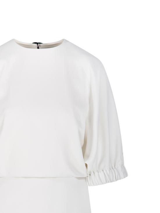 25FW 막스마라 피아노포르테 숏 원피스 2521226047600 012 BIANCO - MAXMARA PIANOFORTE