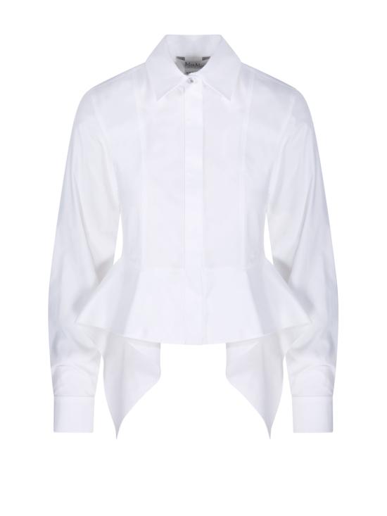 25FW 막스마라 셔츠 2521116011600 001 BIANCO OTTICO