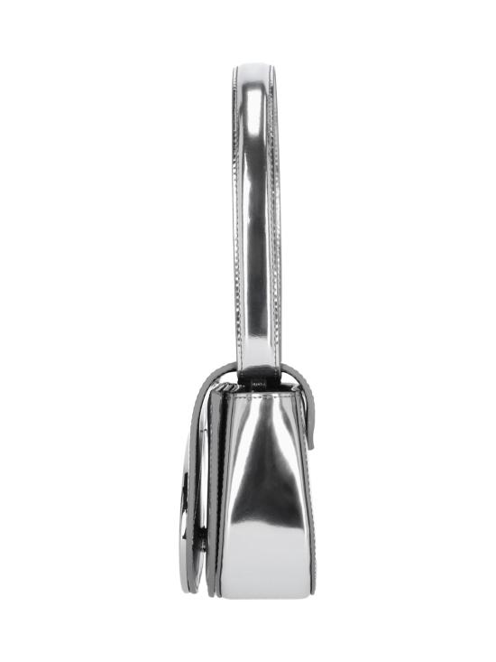 25FW 디젤 1DR 숄더백 인 미러드 레더 X08396 PS202 H0535 Silver - DIESEL