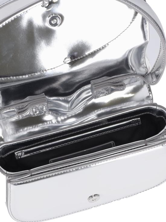 25FW 디젤 1DR 숄더백 인 미러드 레더 X08396 PS202 H0535 Silver - DIESEL