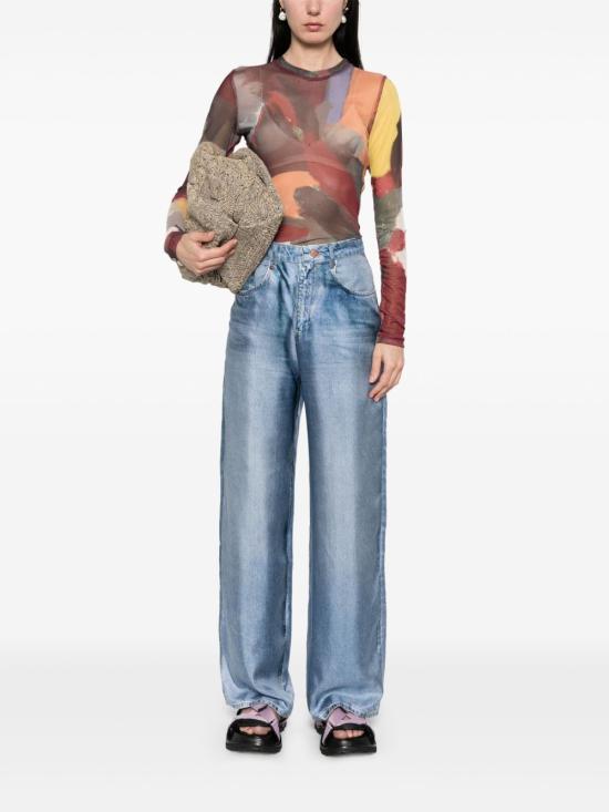 25SS 피에르루이마샤 스트레이트 팬츠 ALOE S PT12566 102515240 Clear Blue - PIERRE LOUIS MASCIA