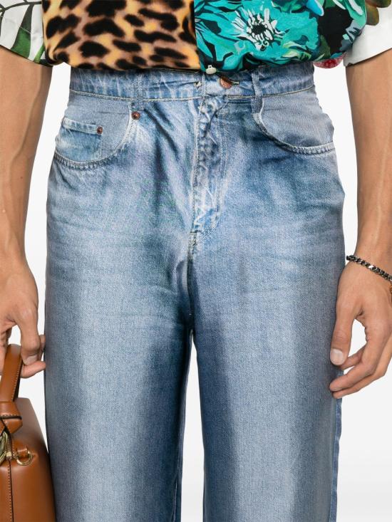 25SS 피에르루이마샤 스트레이트 팬츠 ALOE S PT12566 102515240 Clear Blue - PIERRE LOUIS MASCIA