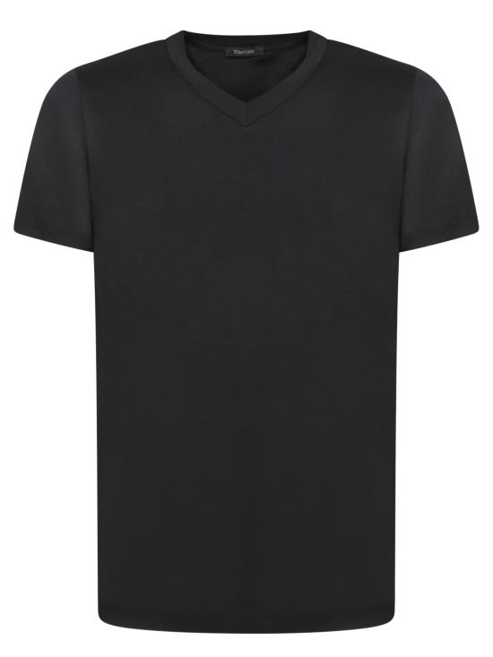 25SS 톰포드 반팔 티셔츠 T4M09 1410 002 Black