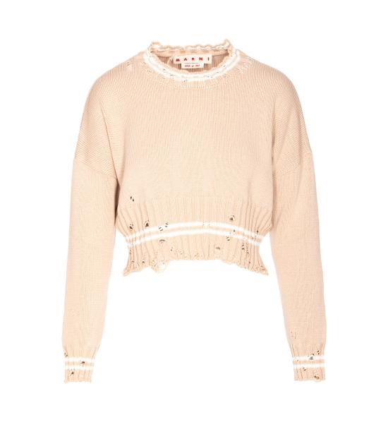 25FW 마르니 스웨터 GCMD0276Q2 UFC65200W35 Beige