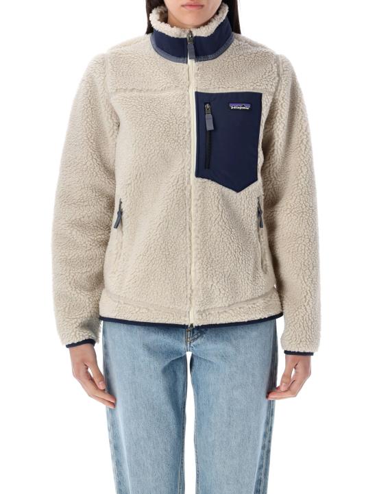  파타고니아 클래식 레트로X 자켓 23074NANE NATURAL W NEW NAVY DOM