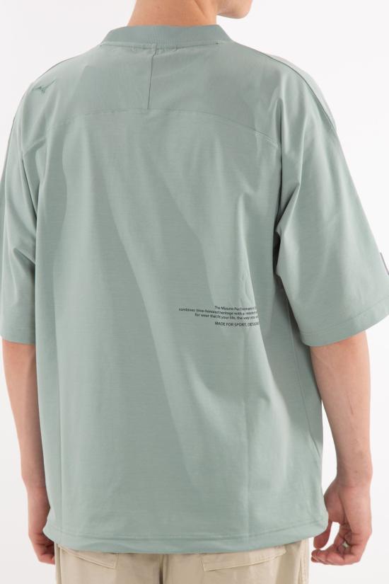 25SS 미즈노 반팔 티셔츠 B2GCC136 ICEBERG GREEN Green - MIZUNO
