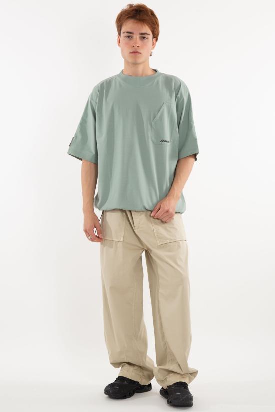 25SS 미즈노 반팔 티셔츠 B2GCC136 ICEBERG GREEN Green - MIZUNO