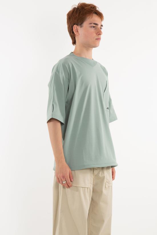 25SS 미즈노 반팔 티셔츠 B2GCC136 ICEBERG GREEN Green - MIZUNO