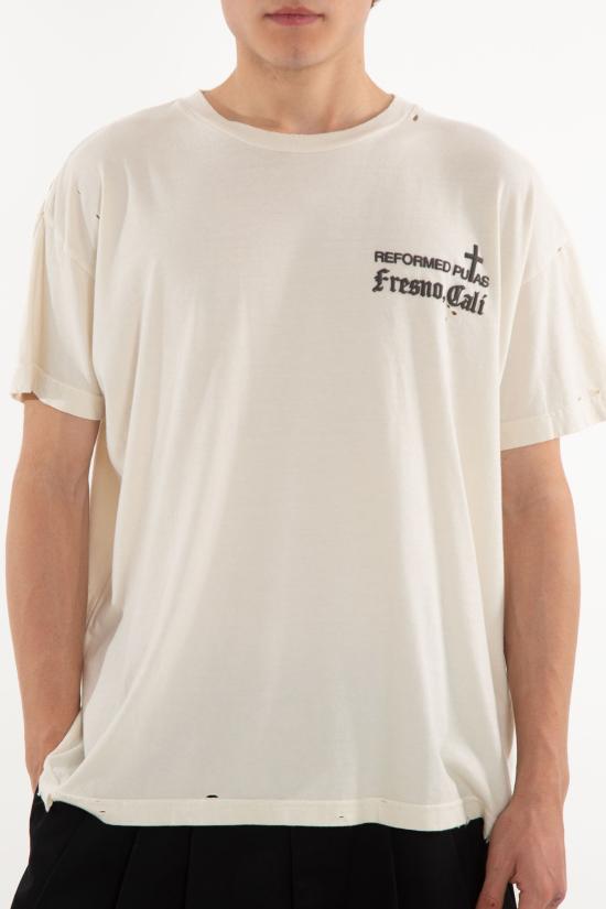 25SS 윌리 차바리아 반팔 티셔츠 WCJSY0060 013 OFF WHITE White - WILLY CHAVARRIA