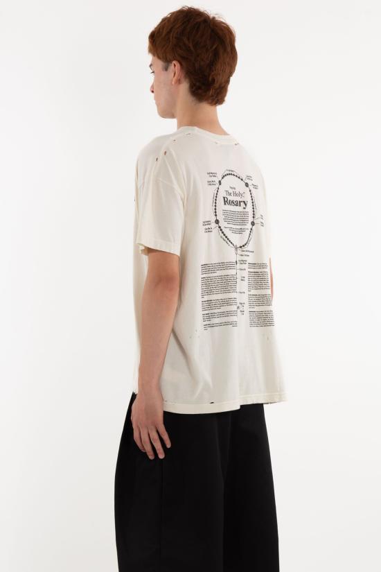 25SS 윌리 차바리아 반팔 티셔츠 WCJSY0060 013 OFF WHITE White - WILLY CHAVARRIA