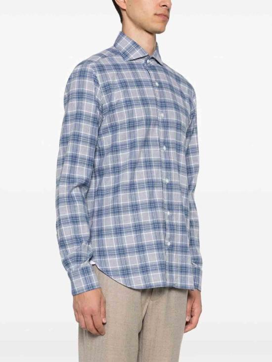  발바 긴팔 셔츠 LIU13P0144124Q0001 White - BARBA