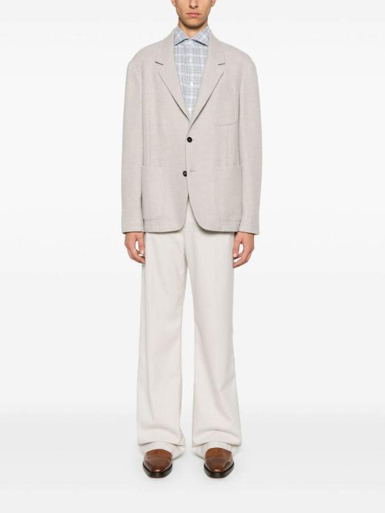  발바 긴팔 셔츠 LIU13P0144108X0001 White - BARBA