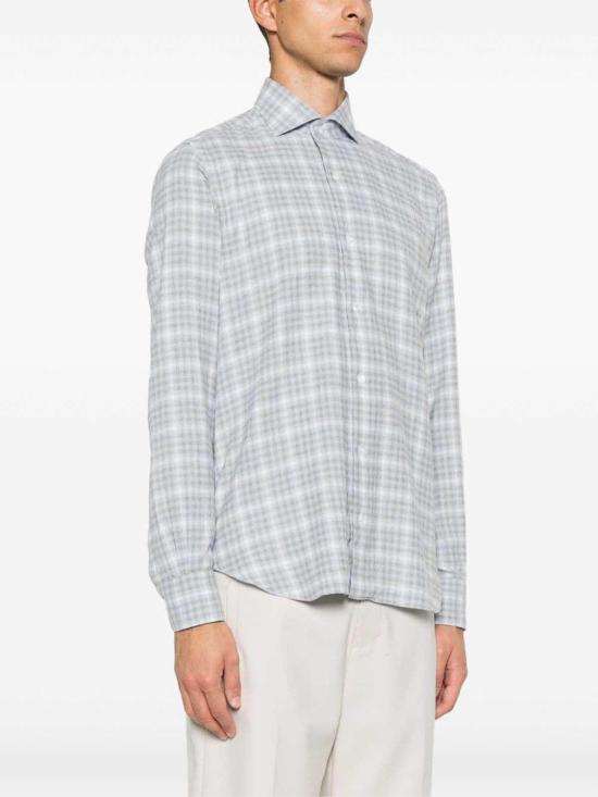  발바 긴팔 셔츠 LIU13P0144108X0001 White - BARBA