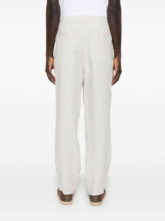 27SS 브루넬로 쿠치넬리 스트레이트 팬츠 M243DE1710C6008 Beige - BRUNELLO CUCINELLI