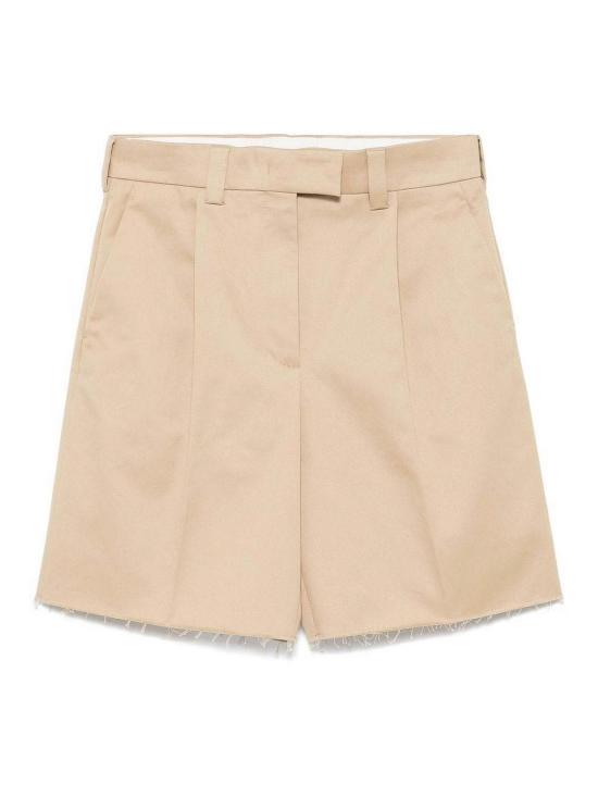  미우미우 숏팬츠 MP18561UPXSOOOF0065 Beige