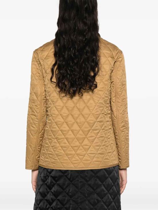 25FW 버버리 퀼티드 자켓 8108989 Camel - BURBERRY