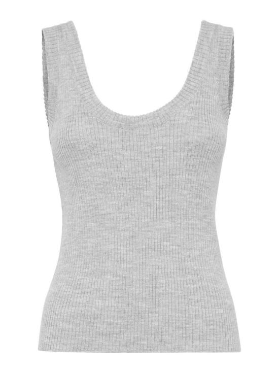 25SS 브루넬로 쿠치넬리 민소매 티셔츠 MLV110210C072 Grey