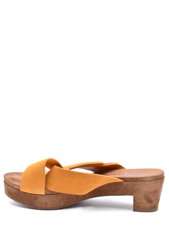  페드로 가르시아 샌들 NANETTETUMERICCASTORO Yellow - PEDRO GARCIA