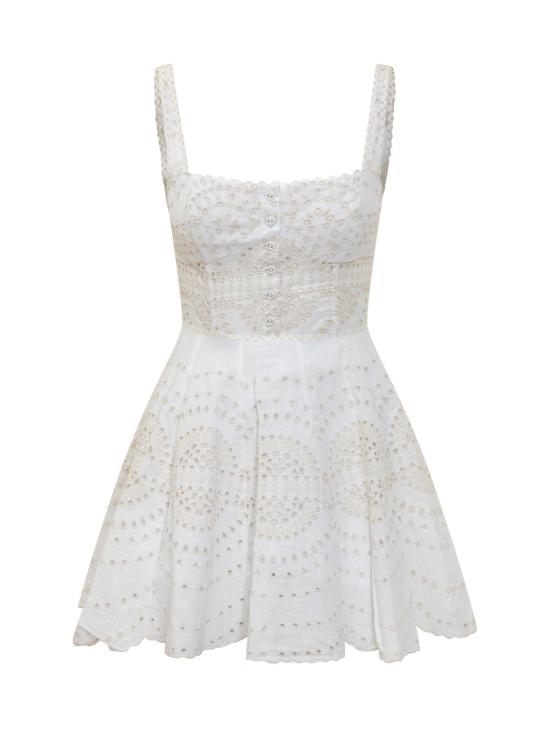 25SS 챠로 루이즈 이비자 숏 원피스 254602 IVORY