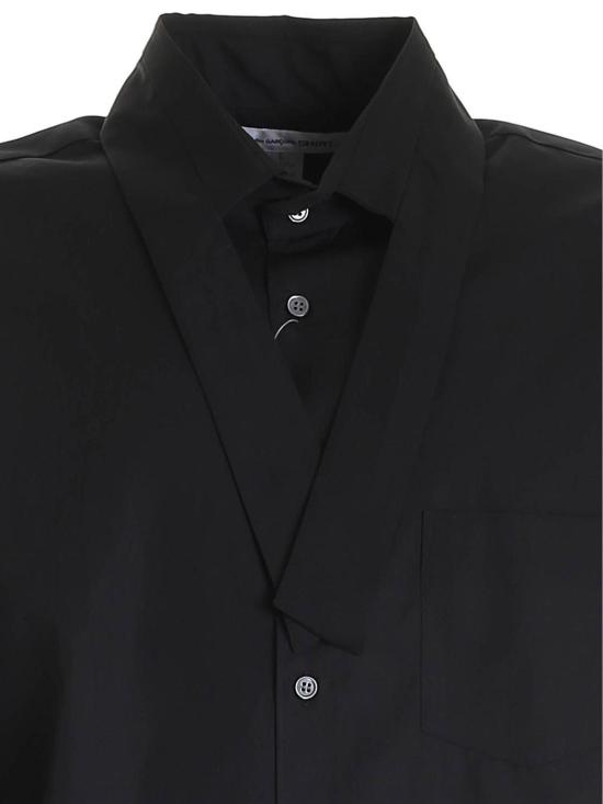  꼼데가르송 긴팔 셔츠 FGB0321 Black - COMME DES GARCONS