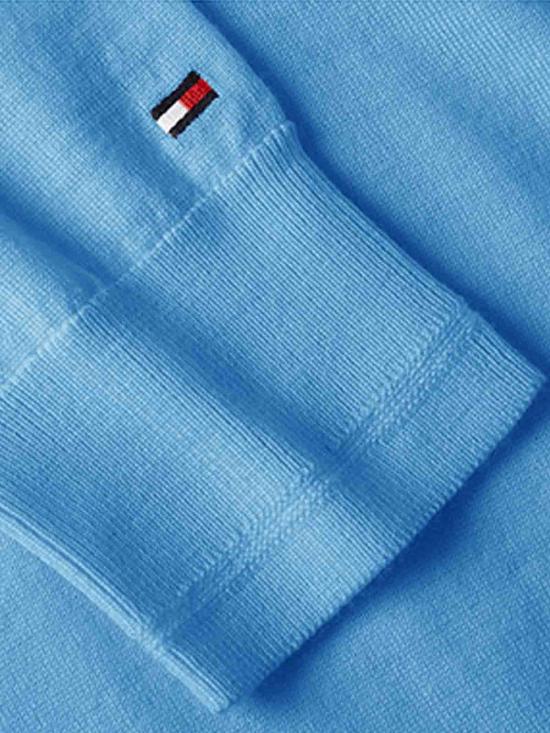  타미힐피거 스웨터 MW0MW33128C35 Light Grey - TOMMY HILFIGER