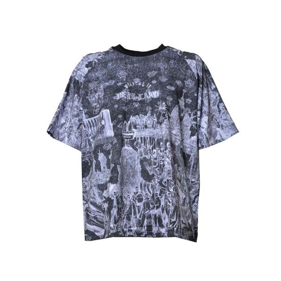 25SS 피디에프 반팔 티셔츠 DFAGWTEER0000PXBLACK