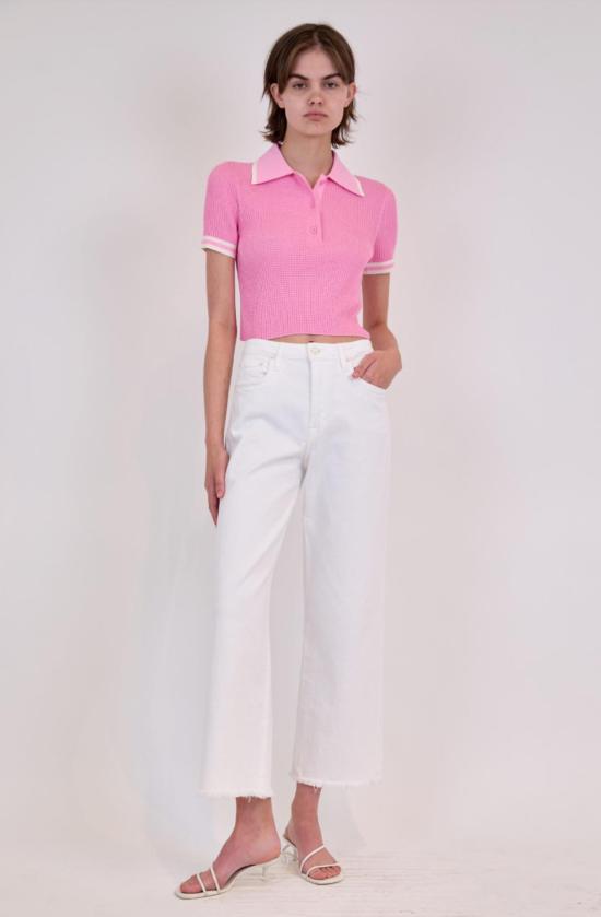  조나단 심카이 반팔 티셔츠 휘튼 폴로 셔벗 멀티 - JONATHAN SIMKHAI