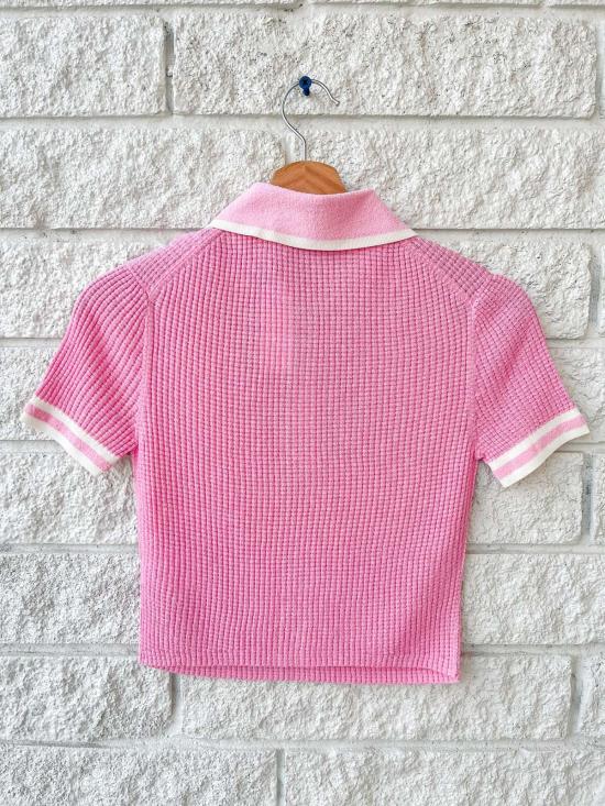  조나단 심카이 반팔 티셔츠 휘튼 폴로 셔벗 멀티 - JONATHAN SIMKHAI