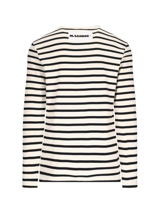 25FW 질샌더 긴팔 티셔츠 J47NH0002 J46497080 WHITE - JIL SANDER