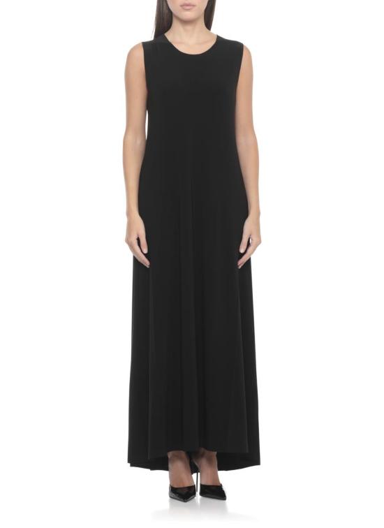 25FW 노마카말리 롱 원피스 KK1263PL015001 Black - NORMA KAMALI