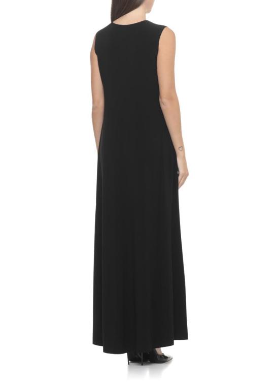 25FW 노마카말리 롱 원피스 KK1263PL015001 Black - NORMA KAMALI