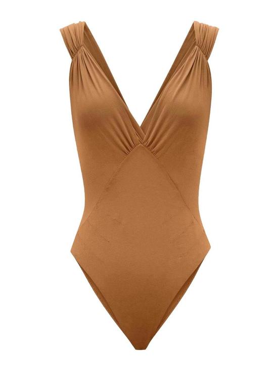 24FW 생로랑 민소매 티셔츠 801493Y7I182191 Nude Neutrals