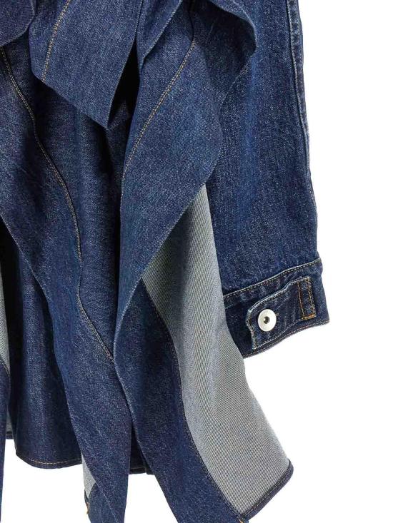 25SS 사카이 미디 스커트 2507823401 Blue - SACAI