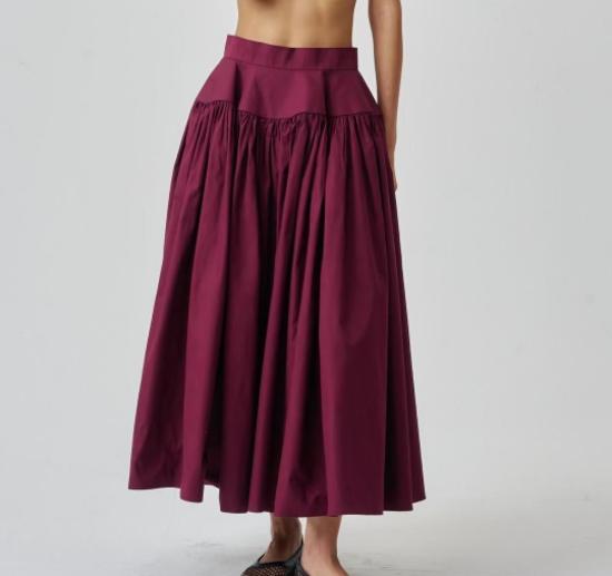  더 엔케이씨 스토어 미디 스커트 Nkc 스토어 밀라니 스커트