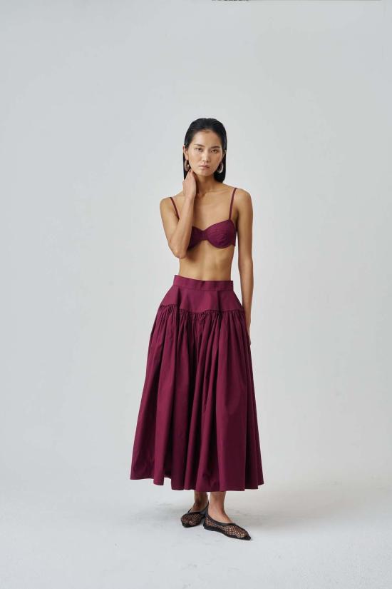  더 엔케이씨 스토어 미디 스커트 Nkc 스토어 밀라니 스커트 - The NKC Store