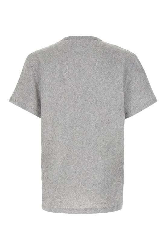  알렉산더 맥퀸 반팔 티셔츠 759451QVZ32 0902 LIGHT PALE GREY MIX - ALEXANDER MCQUEEN