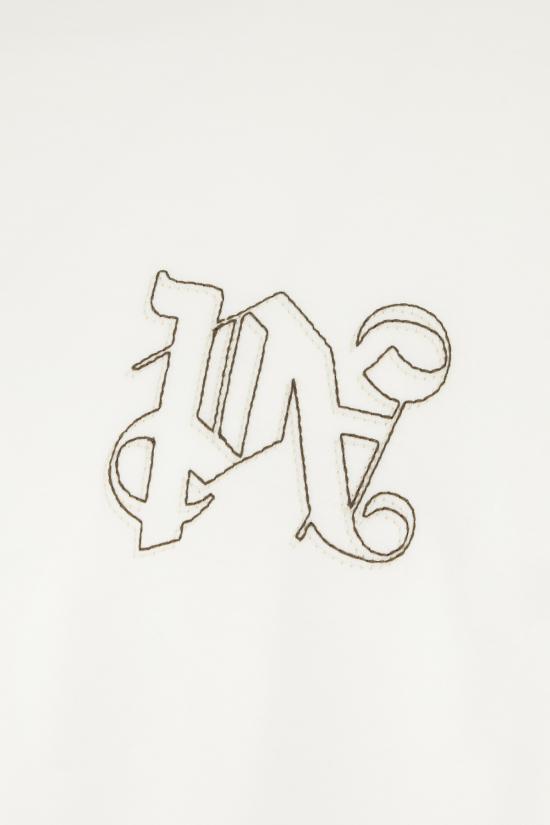 24FW 팜앤젤스 반팔 티셔츠 PMAA002F24JER001 0303 OFF WHITE - PALM ANGELS