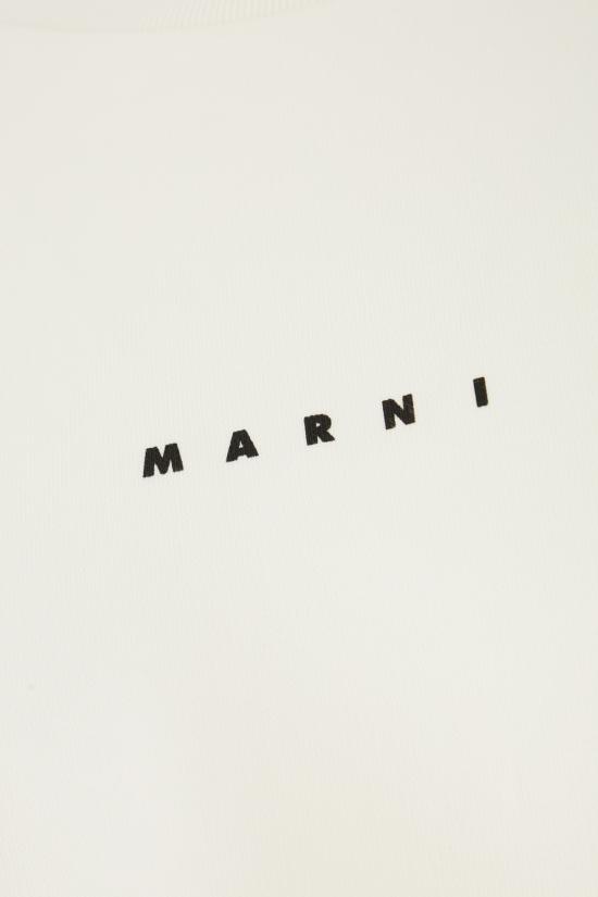  마르니 미니 로고 코튼 스웨트 셔츠 FUMU0074P9USCU87 L2W02 - MARNI