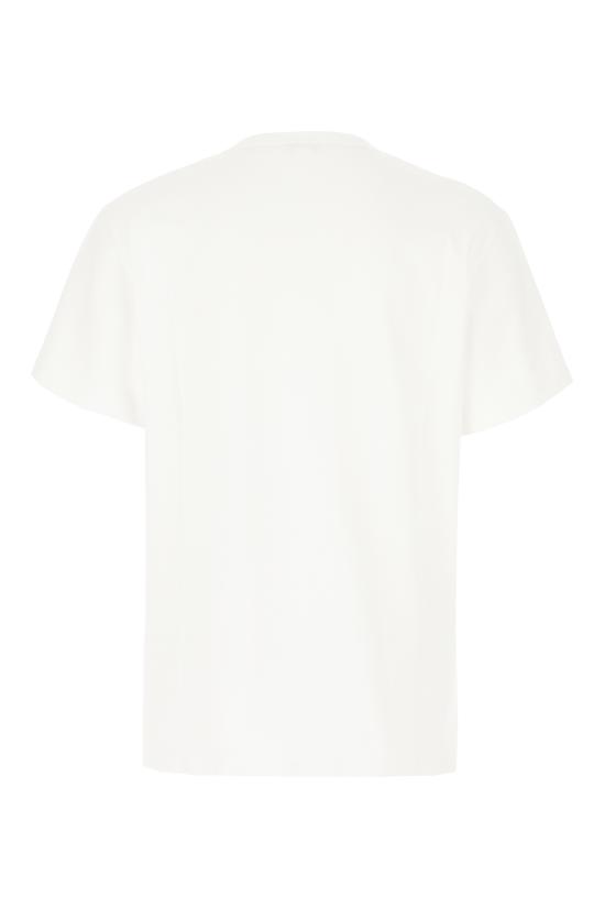  알렉산더 맥퀸 반팔 티셔츠 794605QTABQ 0908 WHITE RED - ALEXANDER MCQUEEN