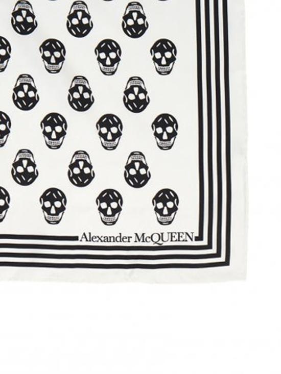 25SS 알렉산더 맥퀸 머플러/스카프 5909293001Q9260 WHITE DOM - ALEXANDER MCQUEEN