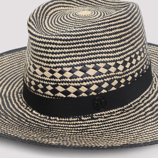 25FW 메종미셸 버킷햇 1020124001 NATURAL BLACK - MAISON MICHEL