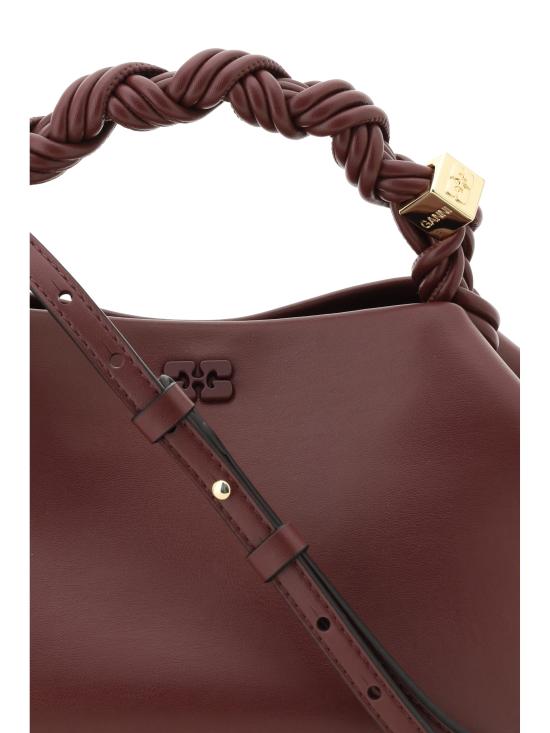 26SS 가니 토트백 A5313 436 BORDEAUX - GANNI