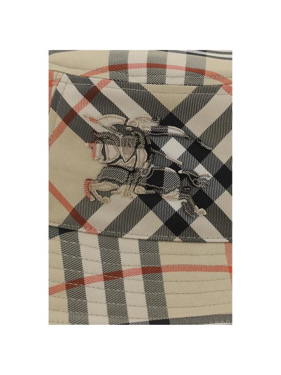 26FW 버버리 EKD 체크 패턴 버킷햇 8100740 B9368 - BURBERRY